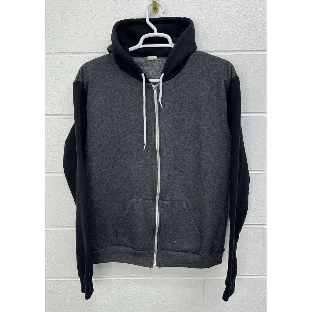 fourOsix American Apparel F497 Two Tone Full Zip Hoodie / Size 2XL